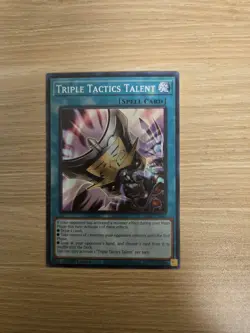 Triple Tactics Talent RA01-EN063 - Super Rare 1st Edition NM Yugioh - Image 2