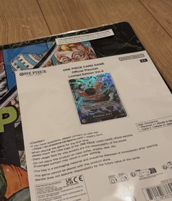 ✅One Piece Card Game: Official Playmat Limited Edition Vol.4 + Zoro Promo Card - Image 3