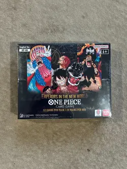 One Piece Card Game OP-09 Emperors in the New World Booster Box English SEALED - Image 1