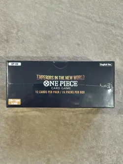 One Piece Card Game OP-09 Emperors in the New World Booster Box English SEALED - Image 2