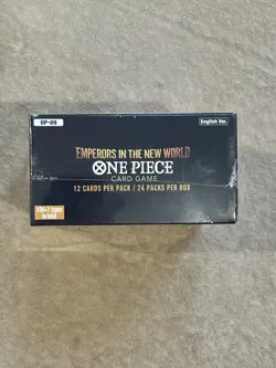 One Piece Card Game OP-09 Emperors in the New World Booster Box English SEALED - Image 3