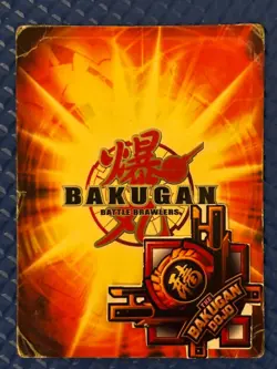 Bakugan Battle Brawlers | Spitting Fire 🥈 Silver Gate Card | 1/48d Dragonoid - Image 3