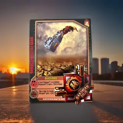 Bakugan Gundalian Invaders Blasteroid 🔴 Battle Gear Reference Card 3/4s - Image 1