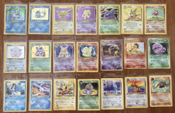 Lot of 47 Vintage Pokemon Cards WOTC Base Set Jungle Fossil Rocket [27 Holos] rv - Image 1