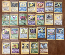 Lot of 47 Vintage Pokemon Cards WOTC Base Set Jungle Fossil Rocket [27 Holos] rv - Image 2