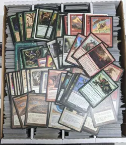 Lot of 4000+ Heavily Played Magic The Gathering Cards Rares Included - Image 1