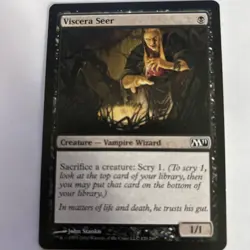 MTG Viscera Seer Magic Core Set 2011 M11 120/249 MP - Image 1