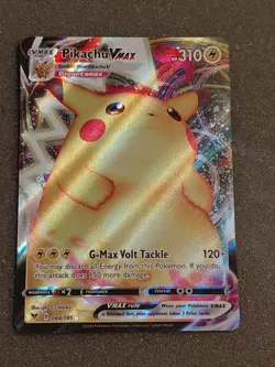 Pokemon Pikachu VMAX 44/185 Vivid Voltage Series LP - Image 2