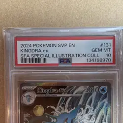 Pokemon Kingdra ex Special Illustration Promo Holo 131 SV Scarlet Violet PSA 10 - Image 2