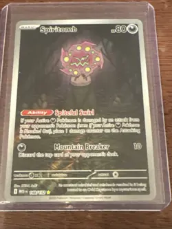 Pokemon TCG Spiritomb 148/132 Illustration Rare Mega Evolution NM Near Mint - Image 1