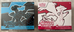 Pokemon Center Scarlet Violet Black Bolt and White Flare ETBs TCG - Image 1