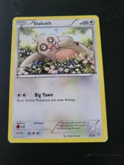 Pokemon TCG Card 2014 XY Trainer Kit Bisharp Wigglytuff - Slakoth 26/30 - Image 1