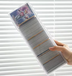 Game Card Storage Box for PTCG MTG Fits 550+ Cards Adjustable Divider Organizer - Image 3