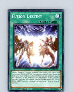 Yu-Gi-Oh TCG Fusion Destiny BLC1-EN159 1st Edition Common Card NM - Image 1