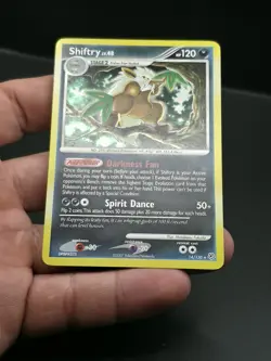 Pokemon Shiftry Holo Rare Card 14/130 Diamond and Pearl Edition - Image 3