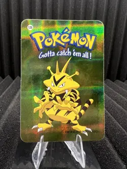 Electabuzz #125 - Vintage Vending Machine Prism Sticker 2000 - Pokemon Card - Image 1