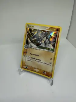 Rhydon 19/106 Ex Emerald Reverse Holo Rare Stamped Pokemon Card - Image 2