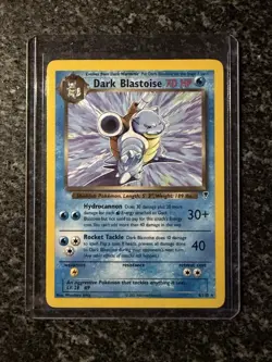 Pokemon TCG Dark Blastoise 4/110 Rare Card Legendary Collection - Image 1