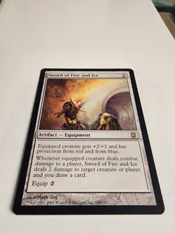 MTG Sword of Fire and Ice Darksteel Regular Nm. - Image 4