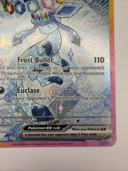 Glaceon ex 150/131 SIR Pokemon Prismatic Evolutions Pack Fresh NM - Image 5