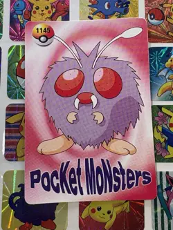 Pokemon Holo Charmander Vintage Pocket Monsters Vending Prism Sticker Nintendo - Image 5