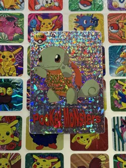 Pokemon Holo Vintage Pocket Monsters Vending Prism Sticker Nintendo collections - Image 1