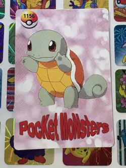 Pokemon Holo Vintage Pocket Monsters Vending Prism Sticker Nintendo collections - Image 4