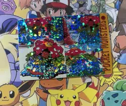 Pokemon Holo Vintage Pocket Monsters Vending Prism Sticker Nintendo collections - Image 1