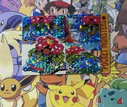Pokemon Holo Vintage Pocket Monsters Vending Prism Sticker Nintendo collections - Image 3