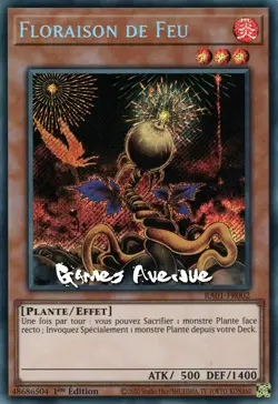 Yu-Gi-Oh ! Floraison de Feu RA01-FR002 VF/SECRET - Image 1