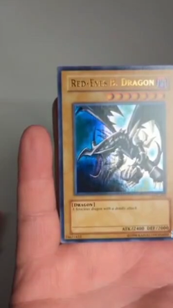 Yugioh! Red-Eyes Black Dragon LOB-070 2010/2017 Reprint NM - Image 2