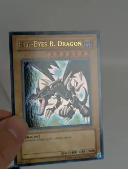 Yugioh! Red-Eyes Black Dragon LOB-070 2010/2017 Reprint NM - Image 4