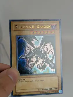 Yugioh! Red-Eyes Black Dragon LOB-070 2010/2017 Reprint NM - Image 5
