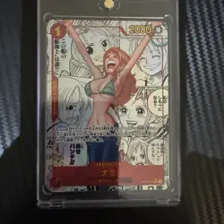 One Piece Nami OP01-016 Manga Alt Art Japanese PRB01 EXC - Image 1