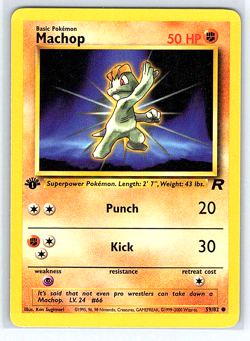 Rattata [1st Edition] 66/82 Team Rocket NM/LP Pokemon Card - Image 1