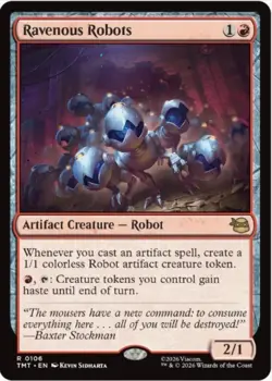 Ravenous Robots (Regular, #106, NM) Teenage Mutant Ninja Turtles (TMT) - Image 1