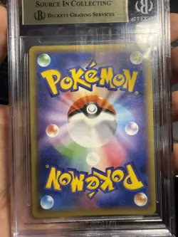 Pokemon Charizard 011/087 20th Anniversary CP6 1st Edition Japanese Beckett 10 - Image 2