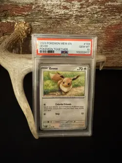 Eevee #133 MEW EN Poke Post Pop-Up Exclusive Pokemon Together PSA 10 Gem Mint - Image 1