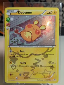 Pokemon TCG: Dedenne RC10/RC32 XY Generations Radiant Collection Holo LP/NM - Image 1