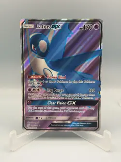 2019 POKEMON SUN & MOON UNIFIED MINDS #223 FULL ART/LATIOS GX NM - Image 1