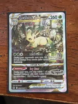 Pokemon TCG Leafeon Vstar GG35/GG70 Crown Zenith Galarian Gallery NM - Image 1