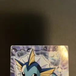 Topps Pokemon VAPOREON #134 Blue Logo Non Holo TV Animation Edition NM - Image 3
