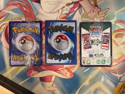 Pokemon TCG 151 UPC Promo Set Mew 053 Mewtwo 052 Metal Mew 205 Sealed - Image 2