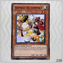 Saambell the Summoner - GENF-EN029 - Common 1st Edition Yugioh - Image 1