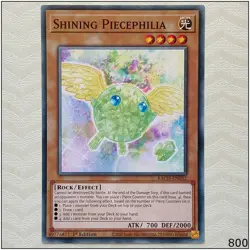 Shining Piecephilia - BACH-EN032 - Common 1st Edition Yugioh - Image 1