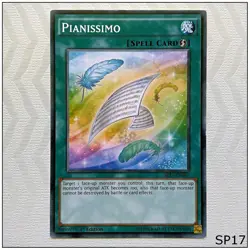 Pianissimo - SP17-EN047 - Common 1st Edition Yugioh - Image 1