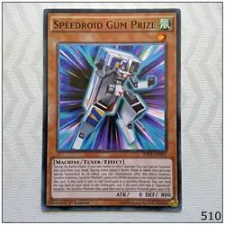 Speedroid Gum Prize - RATE-EN005 - Common 1st Edition Yugioh - Image 1