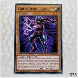 Gouki Iron Claw - ETCO-EN004 - Common 1st Edition Yugioh - Image 1