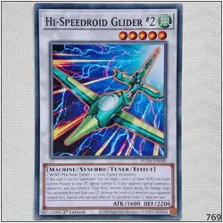 Hi-Speedroid Glider #2 - SUDA-EN040 - Common 1st Edition Yugioh - Image 1
