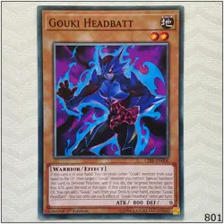 Gouki Headbatt - CIBR-EN006 - Common 1st Edition Yugioh - Image 1